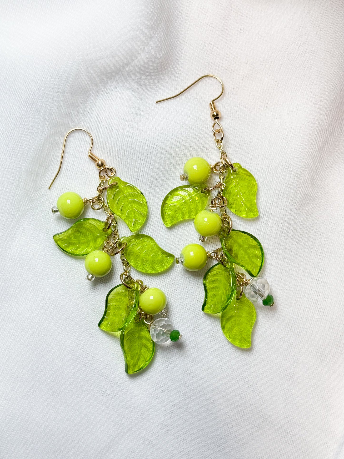 Lime Dangle Earrings