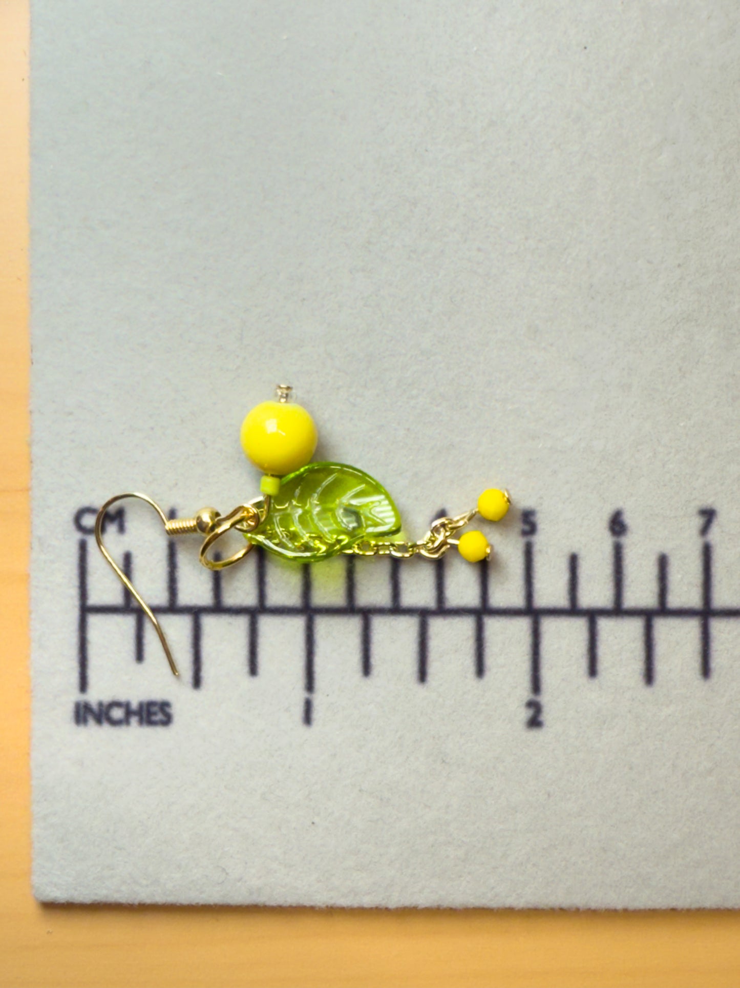 Lemon Dangle Earrings