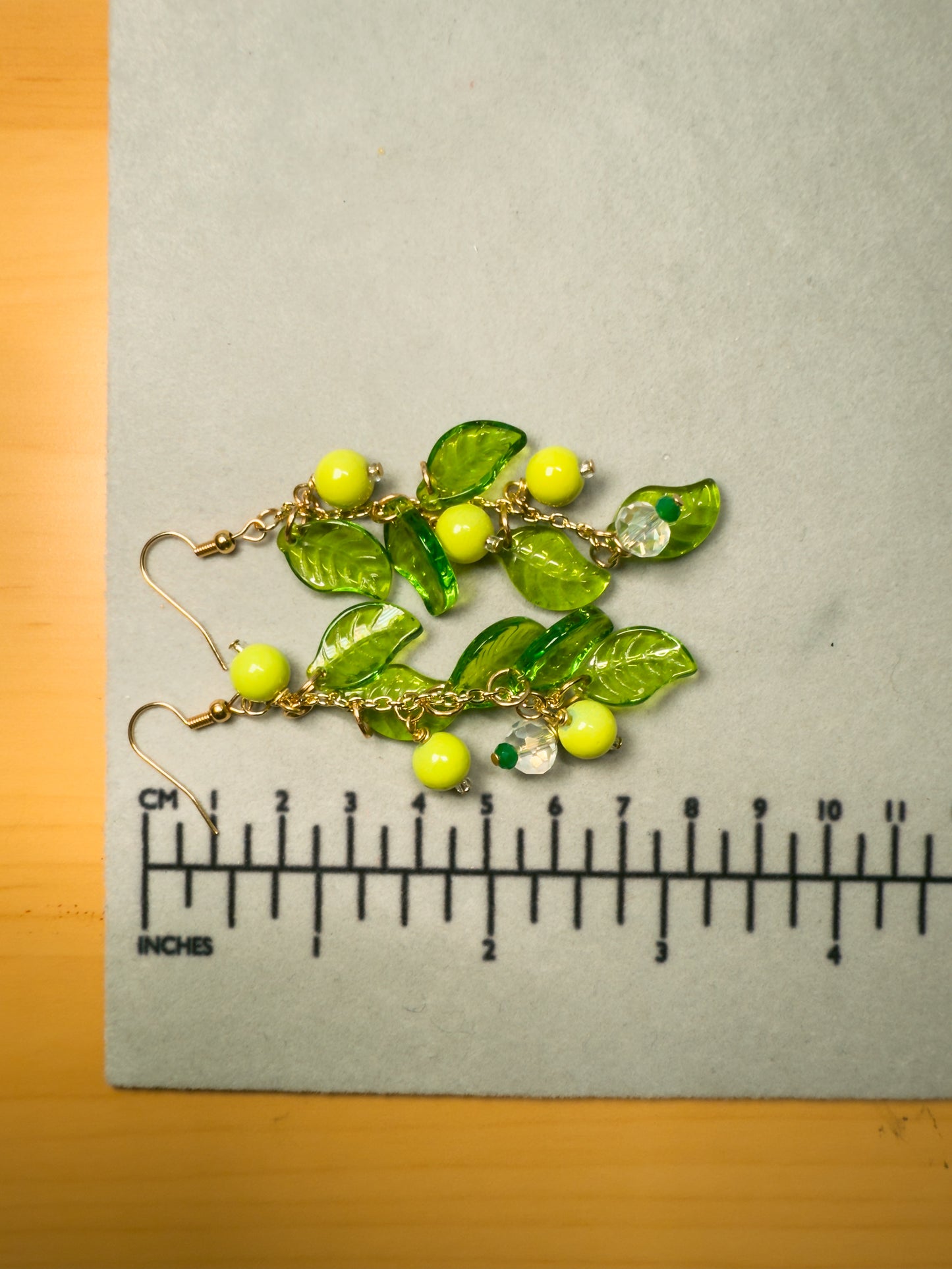 Lime Dangle Earrings