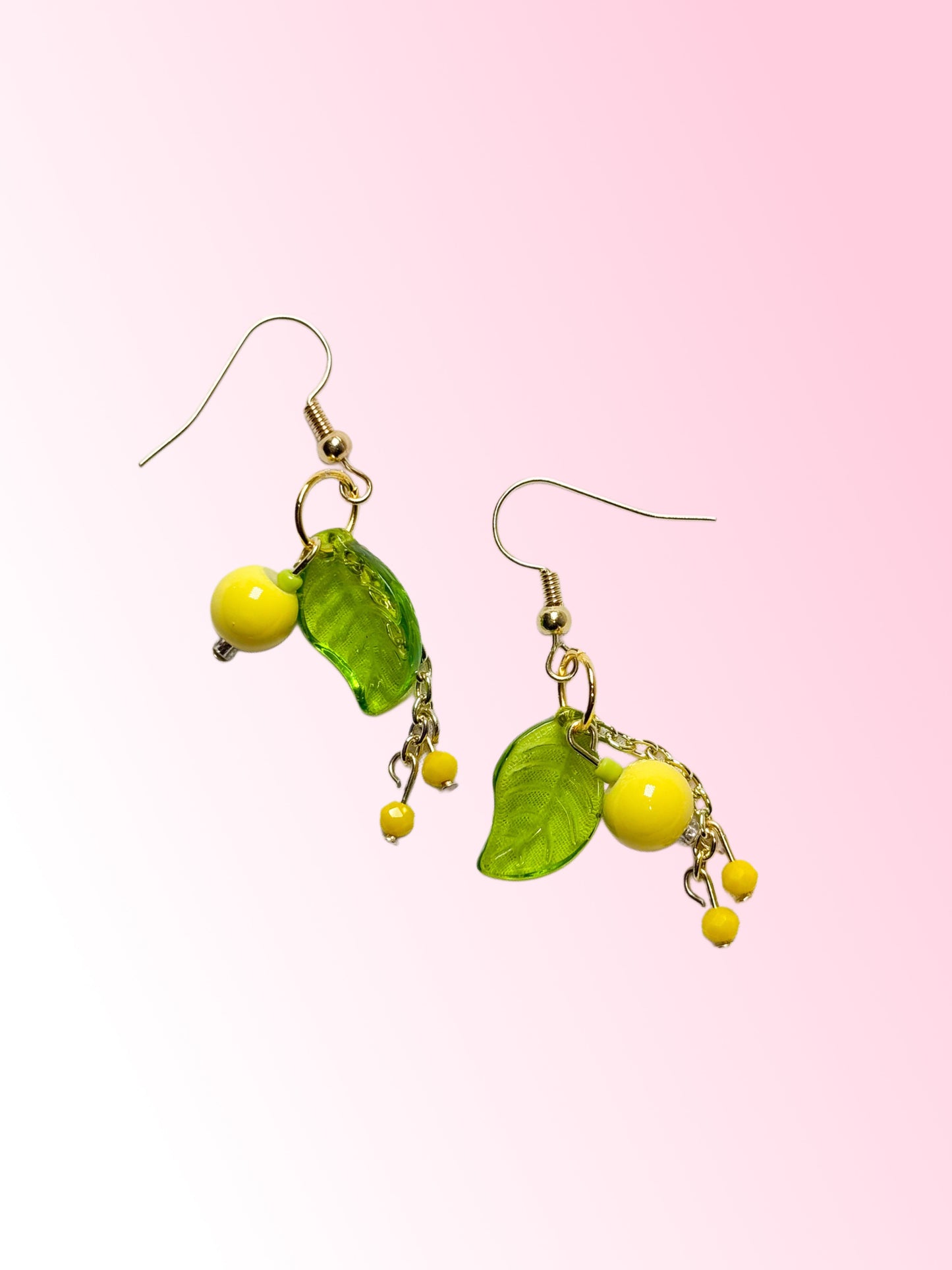 Lemon Dangle Earrings