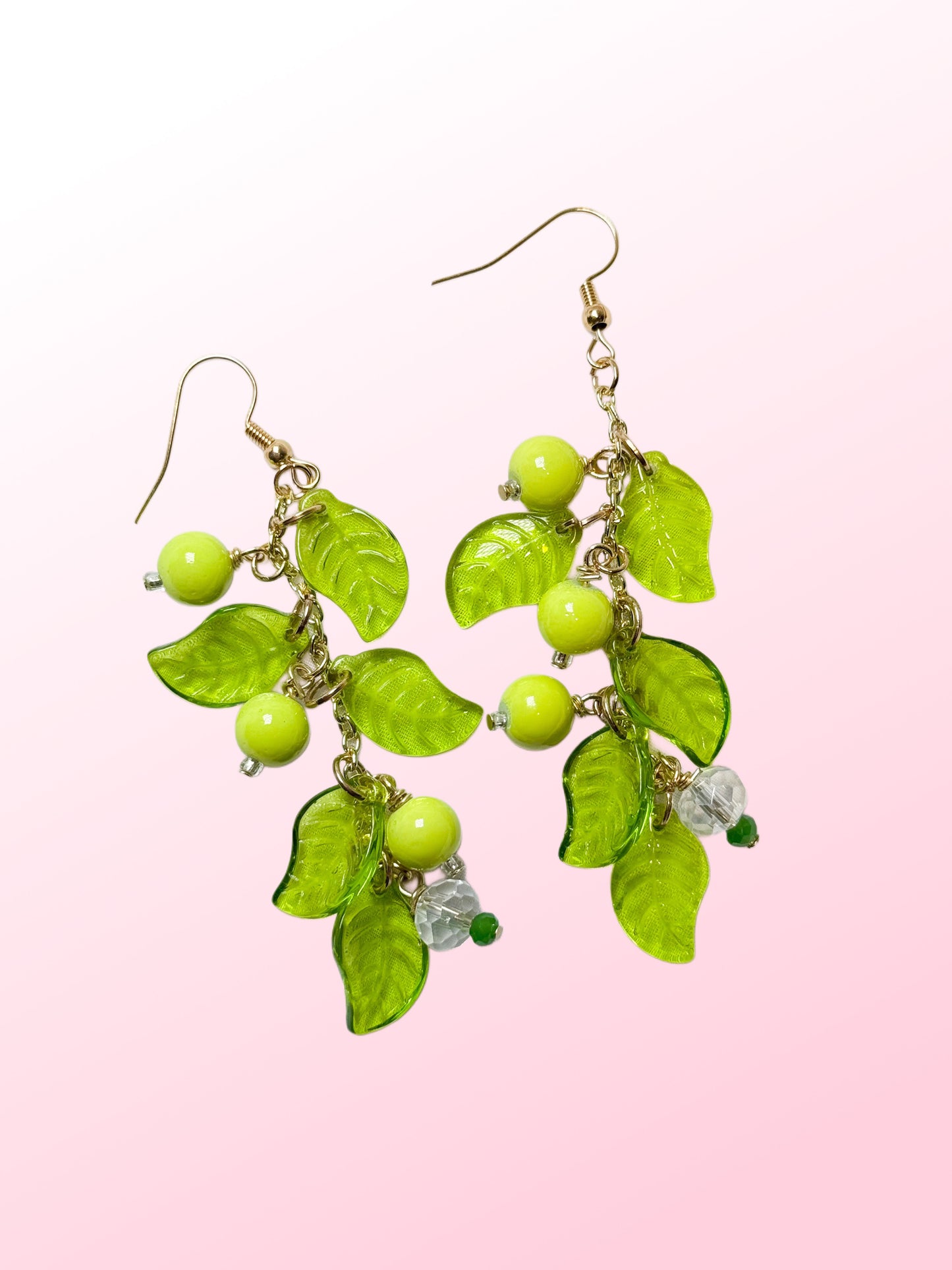Lime Dangle Earrings