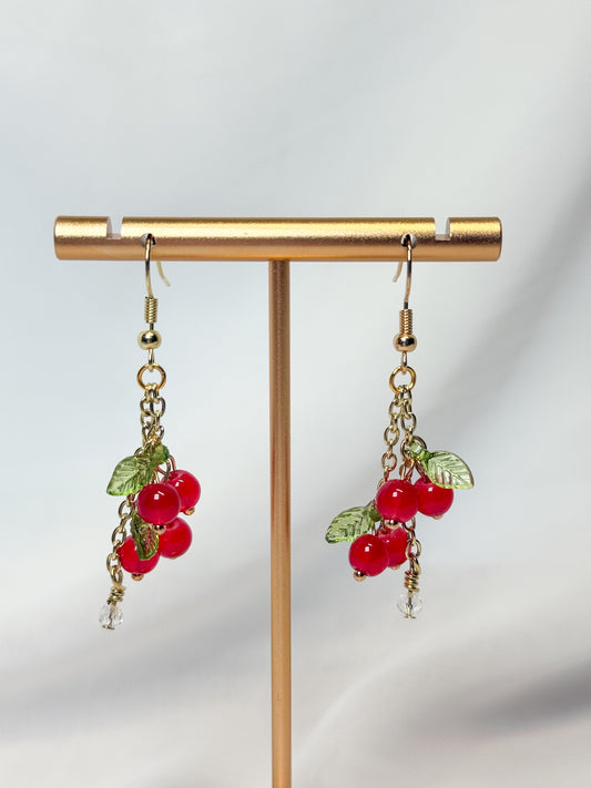 Cherry Dangle Earrings