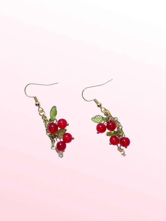 Cherry Dangle Earrings